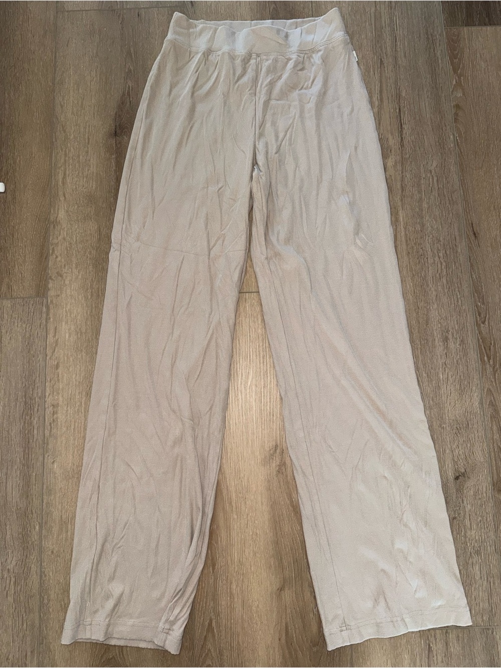 Vuori Pose Ribbed Pants Toast Tan Brown Size Small S EUC
